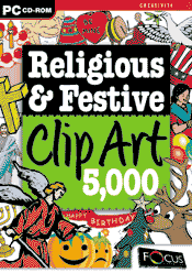 5,000 Religious & Festive Clip Art Images