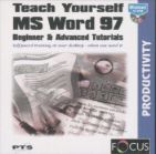 Teach Yourself MS Word 97 PC CDROM software