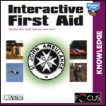 Interactive First Aid - St John Ambulance PC CDROM software
