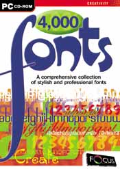 4,000 Fonts