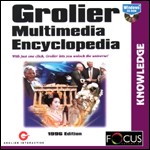 Grolier Multimedia Encyclopedia PC CDROM software