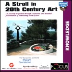 Stroll In 20th Century Art PC CDROM software