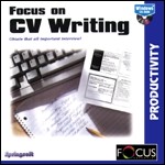 Focus CV Writer PC CDROM software