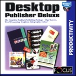 Desktop Publisher Deluxe PC CDROM software