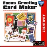 Focus Greeting Card Maker PC CDROM software