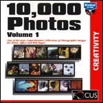 10,000 Photos Volume 1 PC CDROM software