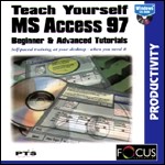 Teach YourselfMS Access 97  PC CDROM software